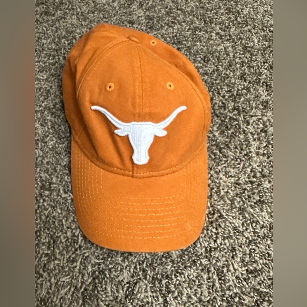 Men’s New Era Orange Texas Longhorns NCAA football One Size fits Most hat cap